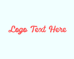 Feminine Script Wordmark logo