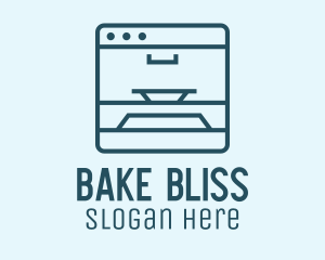 Minimalist Oven Baker logo