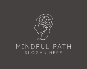 Mental Health Counseling Therapy logo design