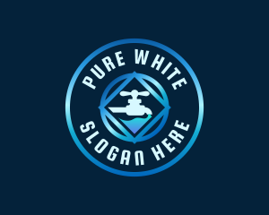 Pure Liquid Faucet logo design