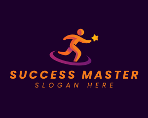 Human Leader Success logo design