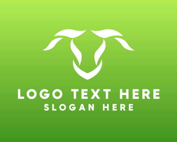 Vegan Meat logo example 1