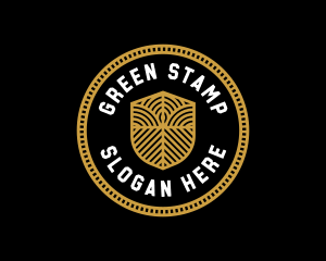 Generic Hipster Shield logo design