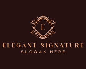 Elegant Ornament Boutique logo design