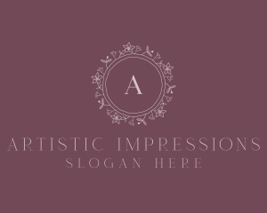 Floral Skincare Beauty logo design