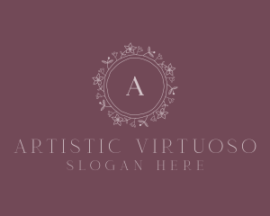 Floral Skincare Beauty logo design