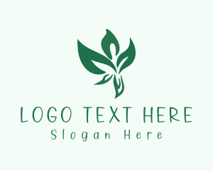 Green Plant Man logo