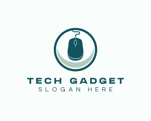 Mouse Pointer Gadget  logo design