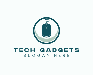 Mouse Pointer Gadget  logo design