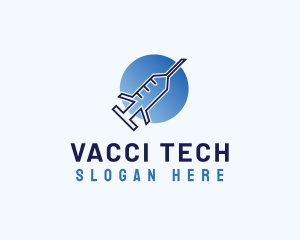 Healthcare Vaccine Syringe logo