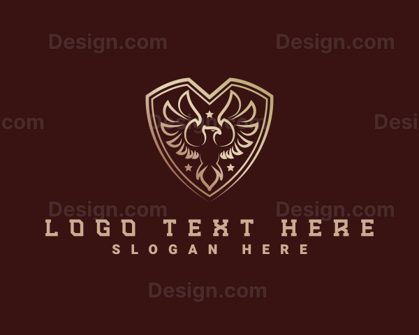 Luxury Eagle Crest Logo