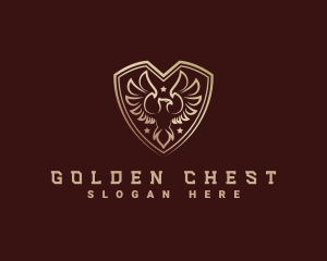 Luxury Eagle Crest logo design