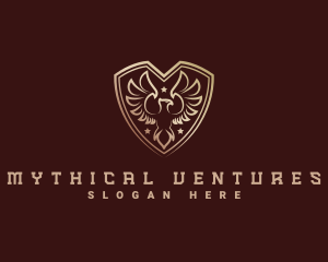 Luxury Eagle Crest logo design