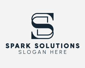 Modern Enterprise Letter S logo design