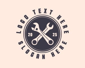 Wrench Fix Tool Hardware logo
