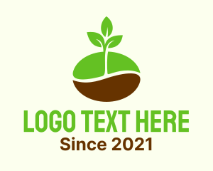 Plant Coffee Bean logo