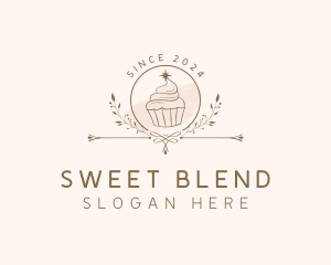 Sweets Cupcake Bakery logo design