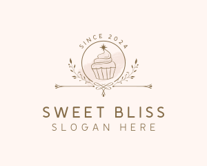 Sweets Cupcake Bakery logo design