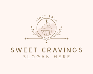 Sweets Cupcake Bakery logo design