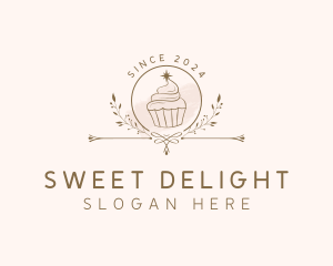 Sweets Cupcake Bakery logo design