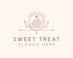 Sweets Cupcake Bakery logo design