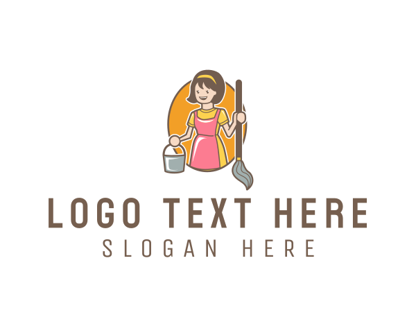 Deep Clean logo example 3