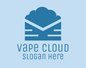 Blue Cloud Mail logo design