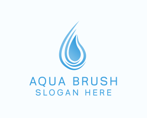 Purified Water Station  logo design