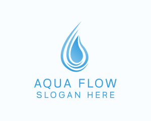 Purified Water Station  logo design