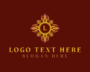 Gradient Floral Luxury logo