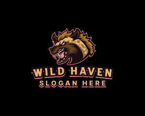 Wild Hyena Gaming logo design