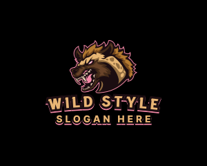 Wild Hyena Gaming logo design