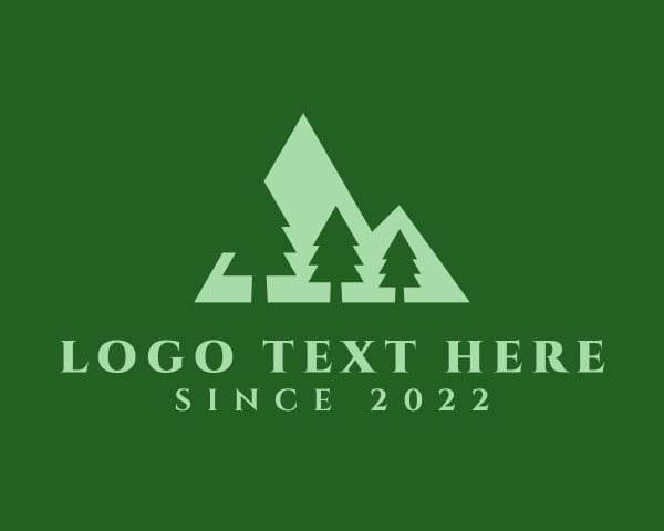 Pine logo example 4