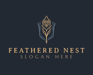 Feather Quill Publishing logo design