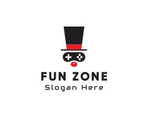 Game Clown Controller logo design