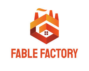 Orange Factory & House logo design