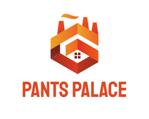 Orange Factory & House logo design