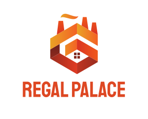 Orange Factory & House logo design