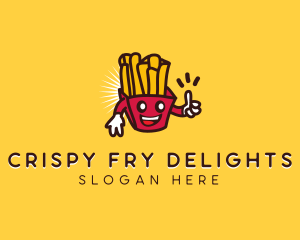 Happy Chip Fries logo design