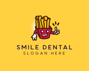 Happy Chip Fries logo design