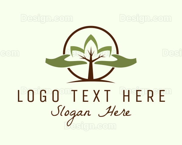 Nature Tree Planting Logo