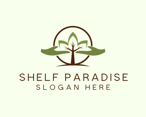 Nature Tree Planting  logo design