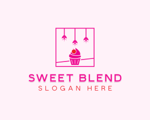 Sweet Cupcake Bakery  logo design