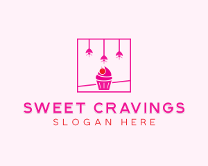 Sweet Cupcake Bakery  logo design