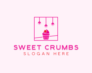 Sweet Cupcake Bakery  logo design