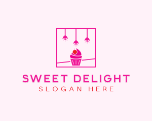 Sweet Cupcake Bakery  logo design