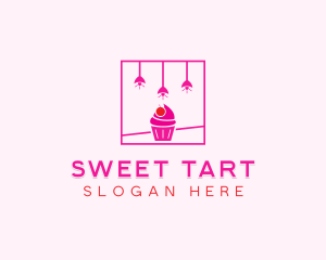 Sweet Cupcake Bakery  logo design