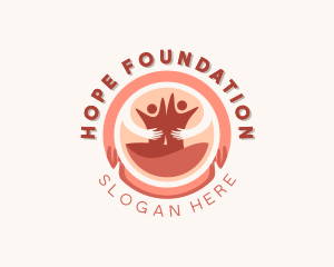 Foundation Globe Community logo design