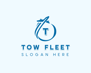 Aviation Aircraft Airplane logo design