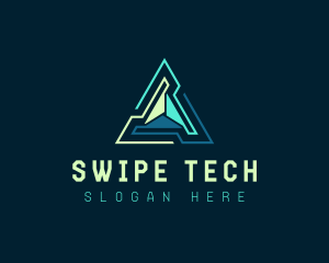 Pyramid Tech Developer logo design